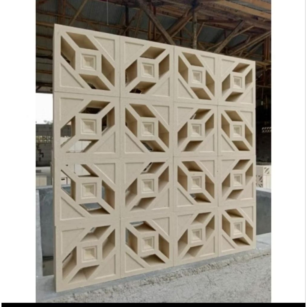 LOSTER BETOR ROETER MINIMALIS ROASTER BETON  lubang angin pagar rumah sekat rumah