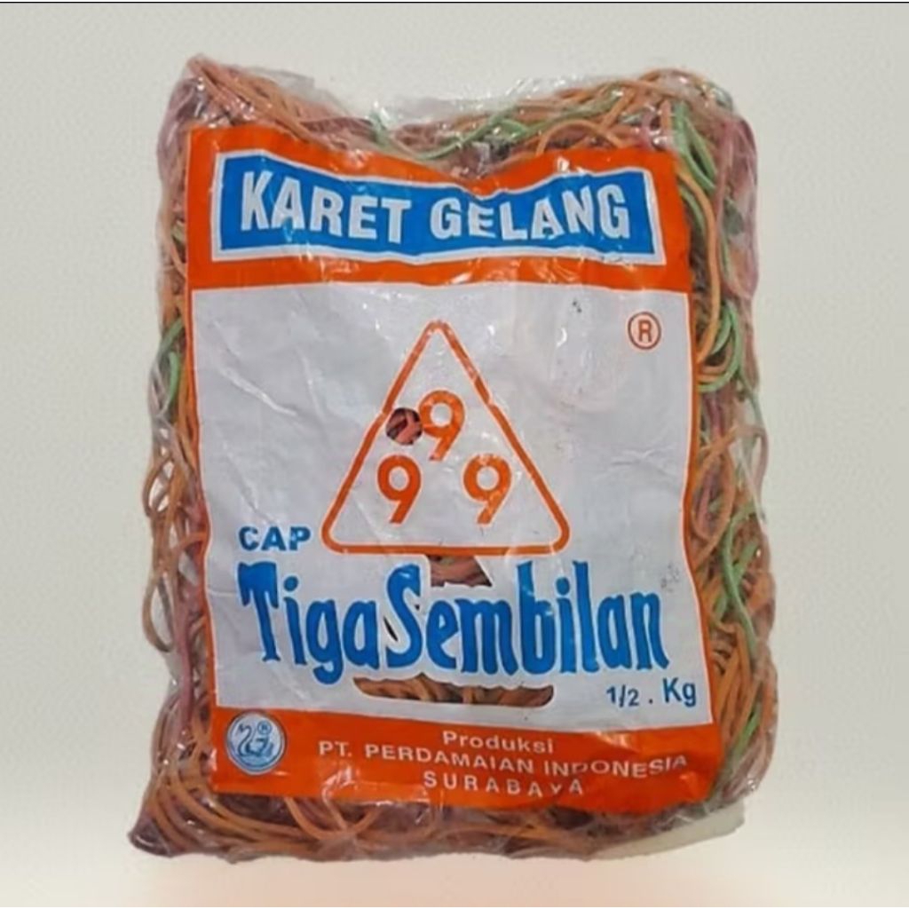 

KARET GELANG 999 KEMASAN 500 gr
