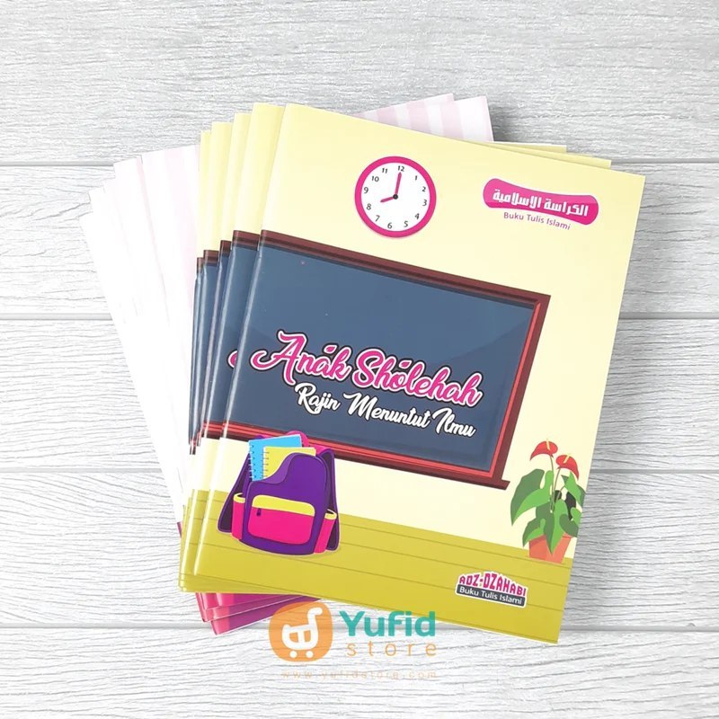 

BUKU TULIS ISLAMI SERI ANAK SHOLEHAH - 36 LEMBAR - EDISI 2025