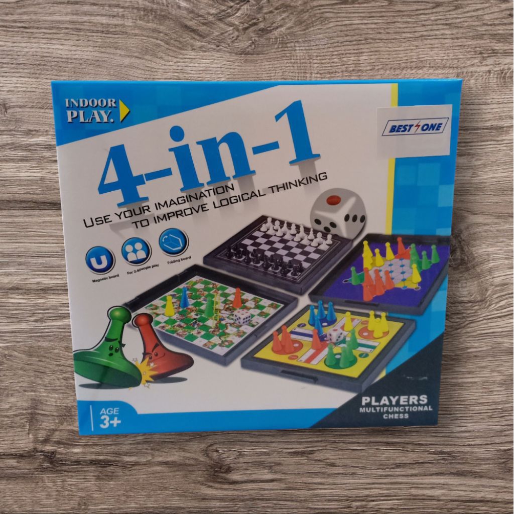 Mainan Anak Game Magnetic 4in1