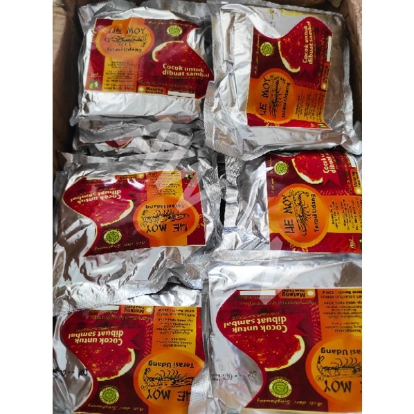 

terasi matang kalimantan bumbu masak trasi rempah lie moy 250gram