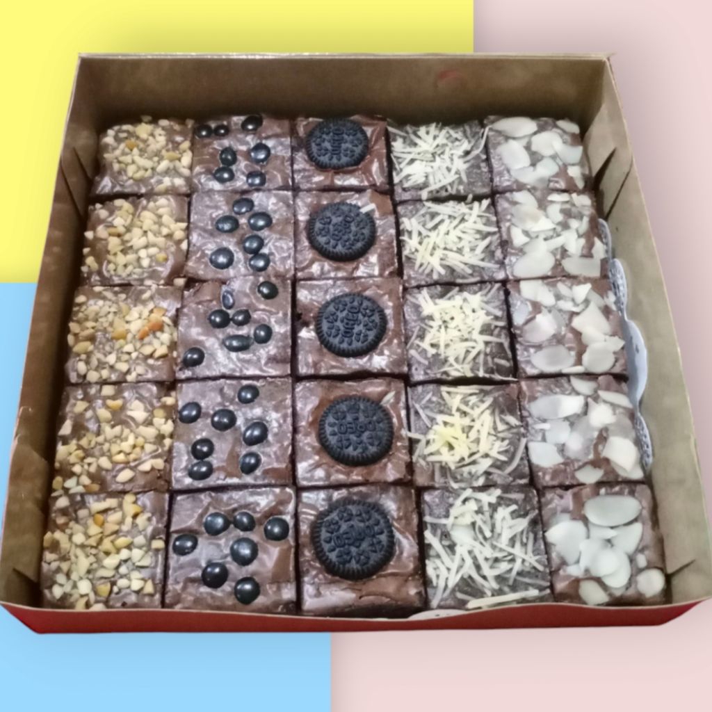 

Fudgy Brownies Shiny Crust