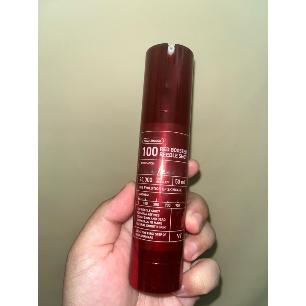 Preloved VT COSMETIC RED & Black B00STER REEDLE SH0T 100