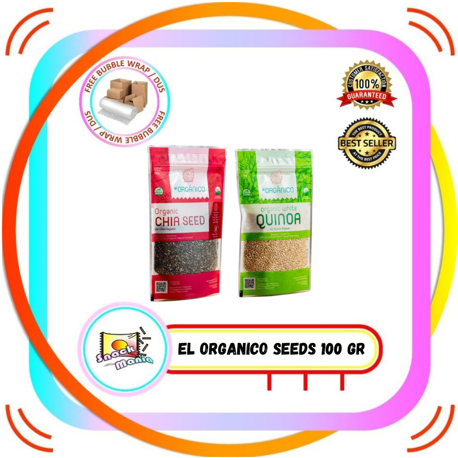 

EL ORGANICO Organic Chia Seed - White Quinoa ~ 100 gr Pouch