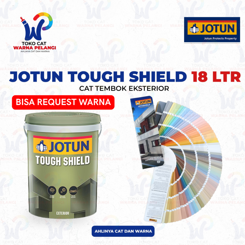 Cat Tembok Exterior JOTUN Tough Shield 18 LTR (25 KG) | Cat Tembok Luar Eksterior Berkualitas