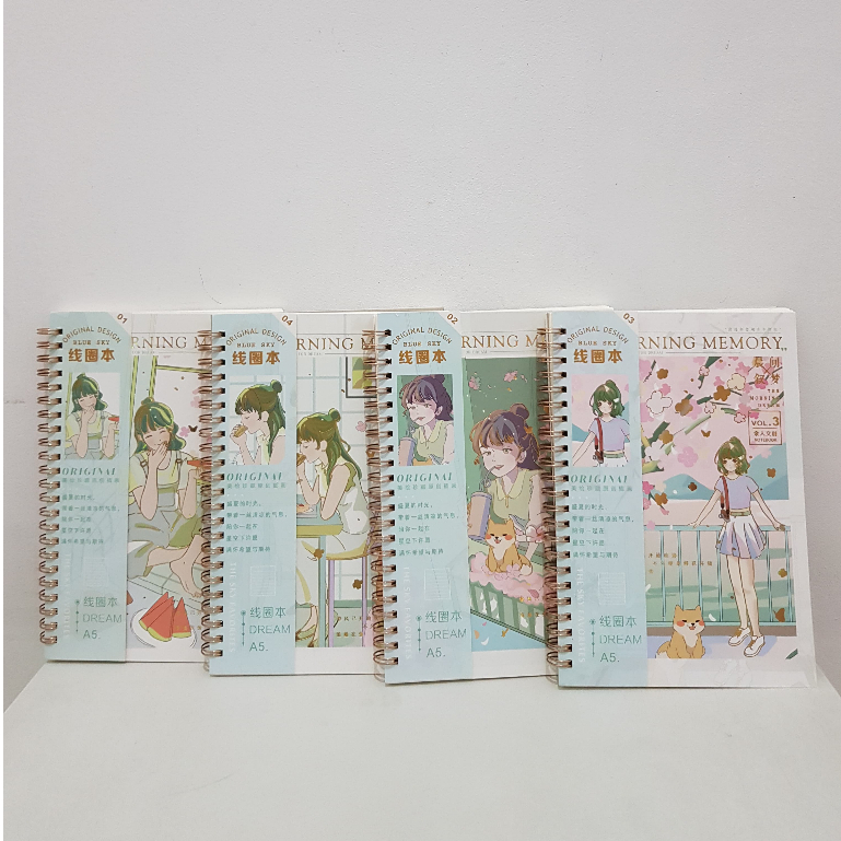 

Notebook / Buku Spiral A568-02 Fancy (A5)