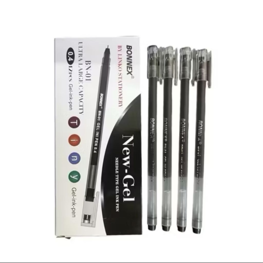 

pulpen GEl ink pen VC-1055 dan Bonnex BN-01