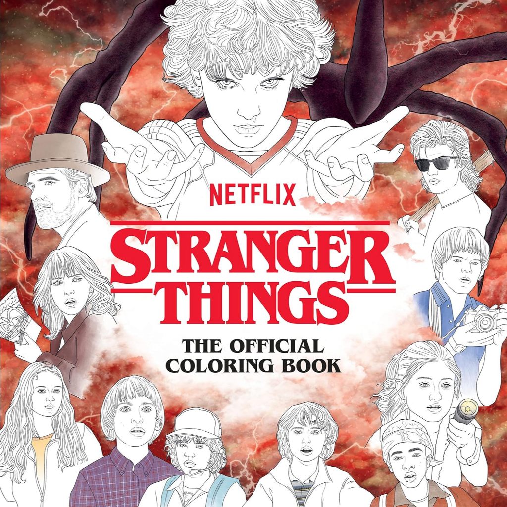 Stranger Things: The Official Coloring Book - 9781984861665