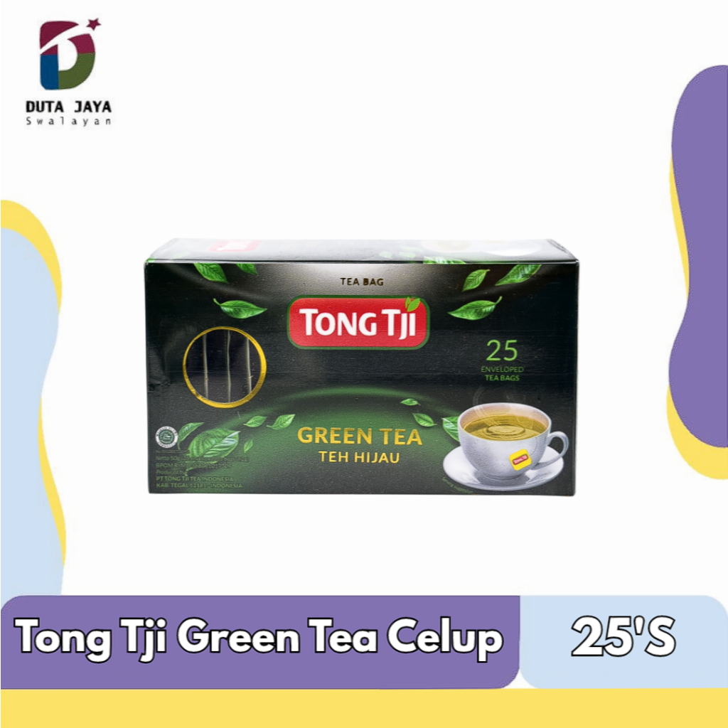 

Tong Tji Teh Hijau Green Tea isi 25 Amplop