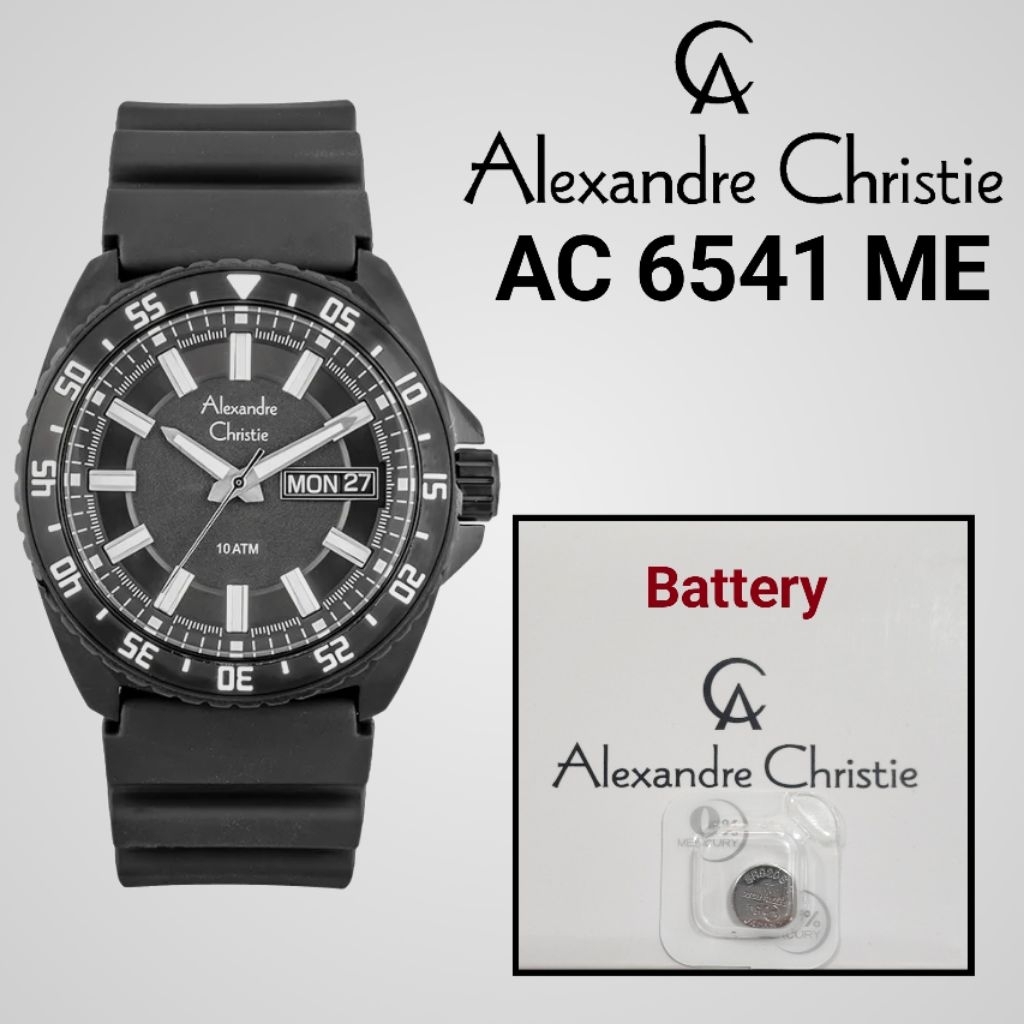 Baterai Jam Tangan Alexandre Christie AC 6541 ME