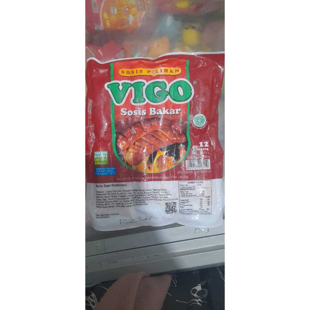 

Vigo sosis bakar sapi 550gr