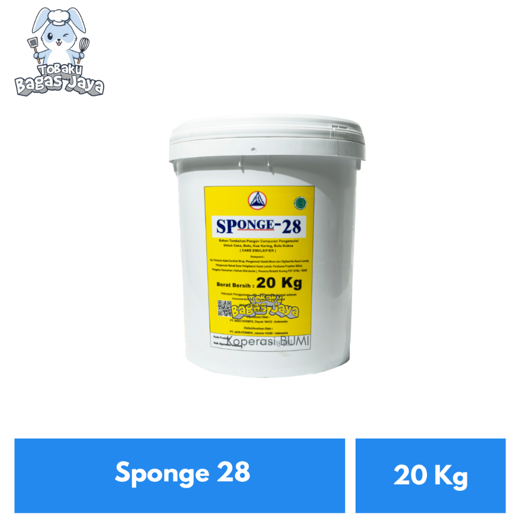 

Sponge 28 Pail Kemasan 20 Kg