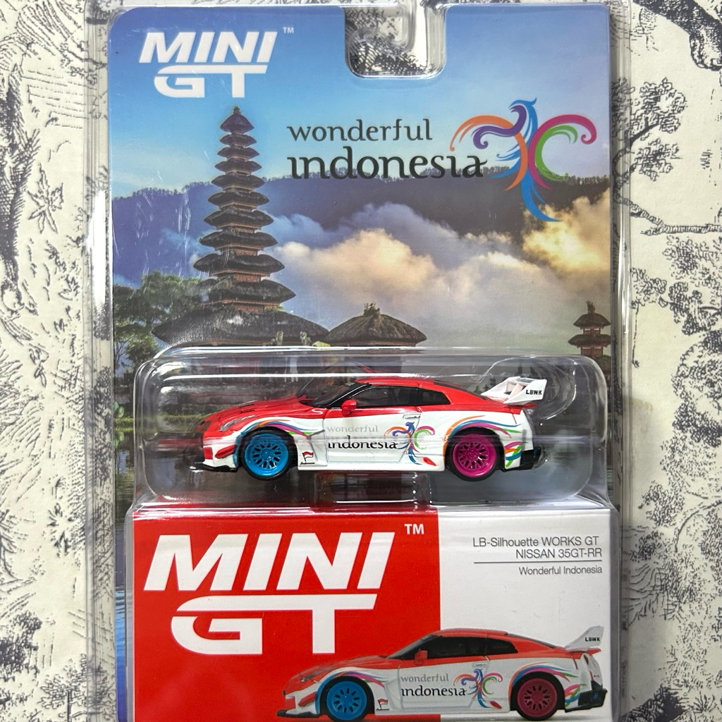 Mini GT Nissan 35GT RR Wonderful Indonesia