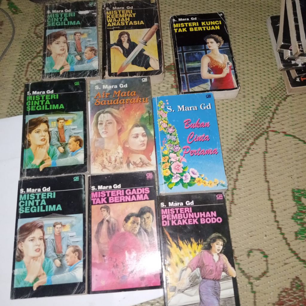 S. Mata Gd, novel misteri Indonesia @