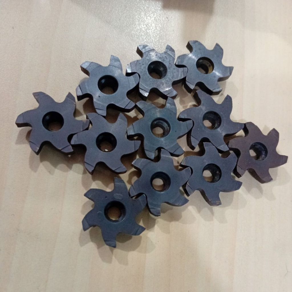 INSERT CUTTER TSLOT DIAMETER 25 MM / MATA T-SLOT 25 BEKAS LAYAK PAKAI