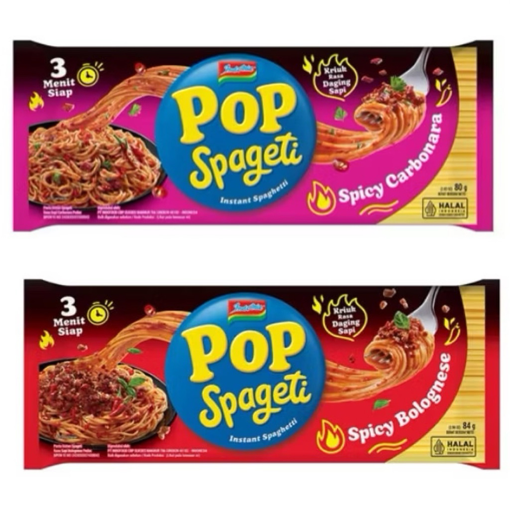 

INDOMIE POP SPAGETTI 80 GRAM