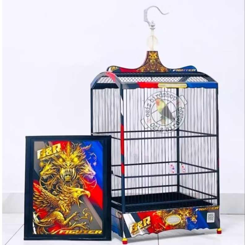 kandang sangkar BNR Decal ruji fiber no 2 limited