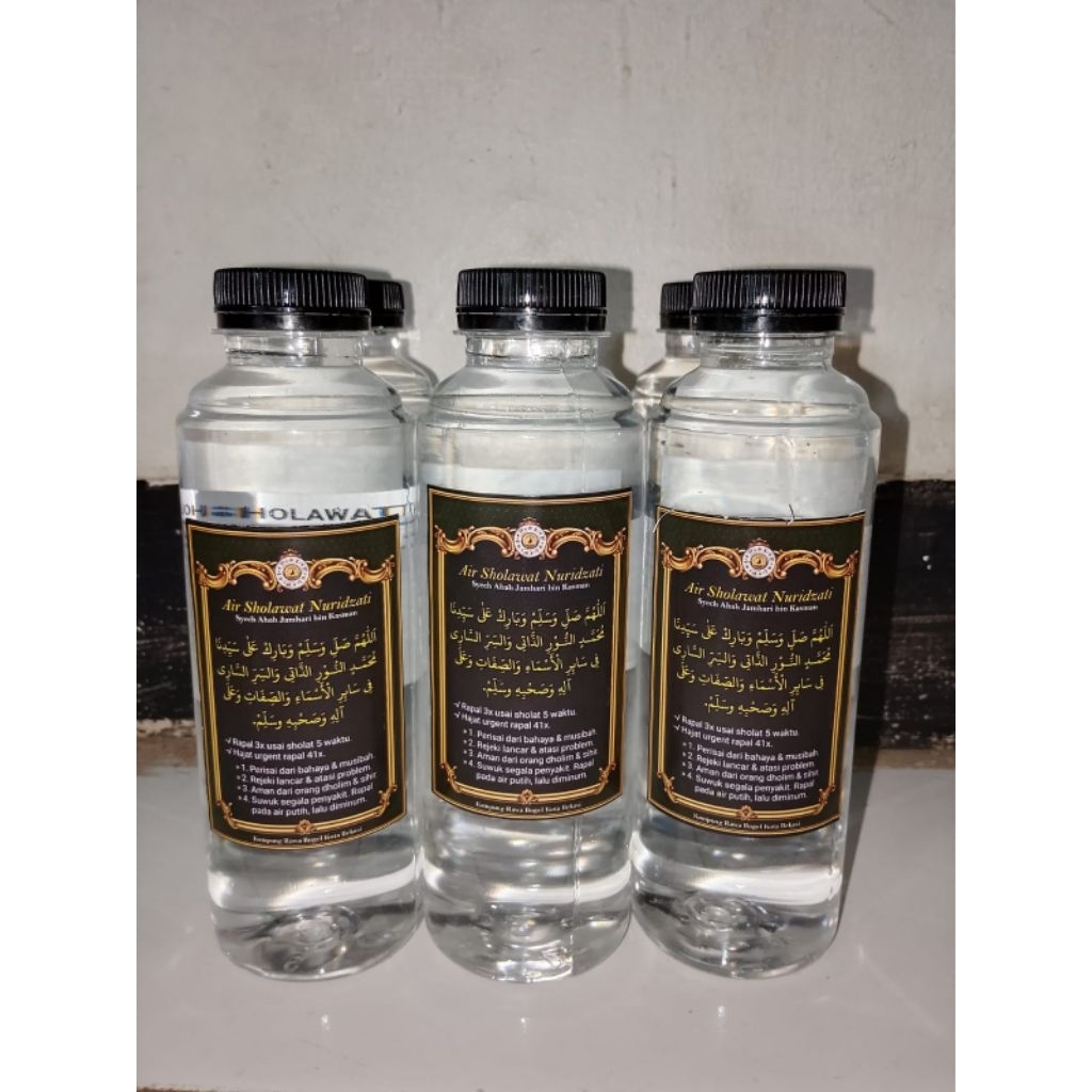 

air sholawat nuridzhati asli