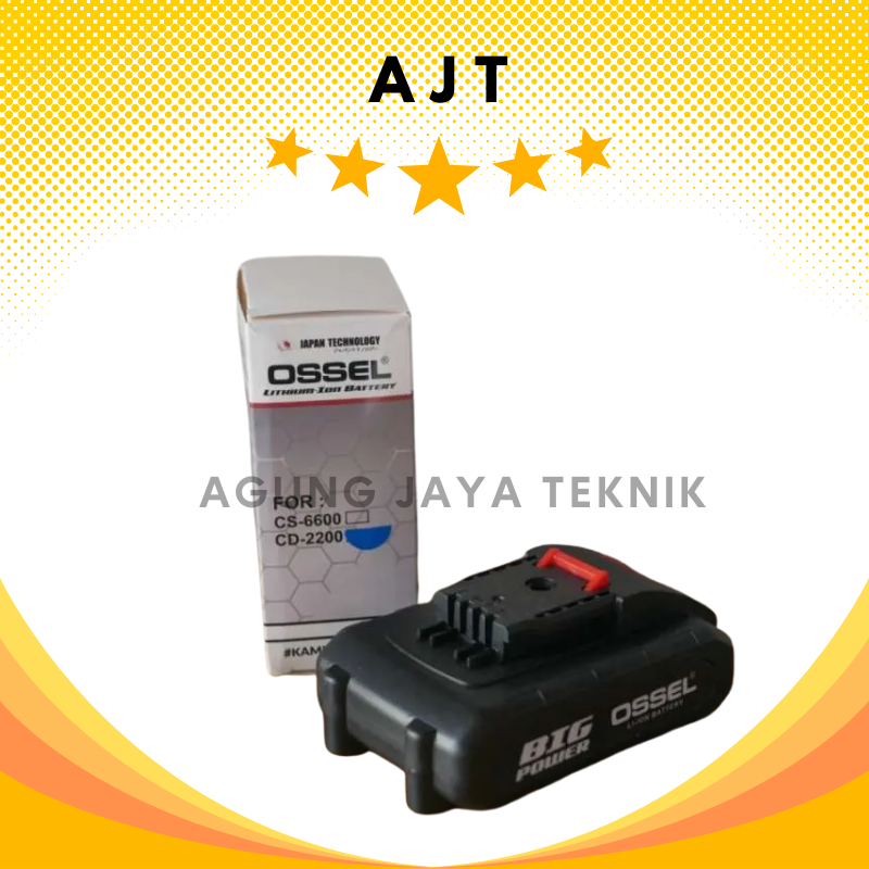 Bor Baterai 21 V Ossel / Ossel Lithium Ion Battery Baterai Cordless Drill CD2200 21 Volt Battery Bat