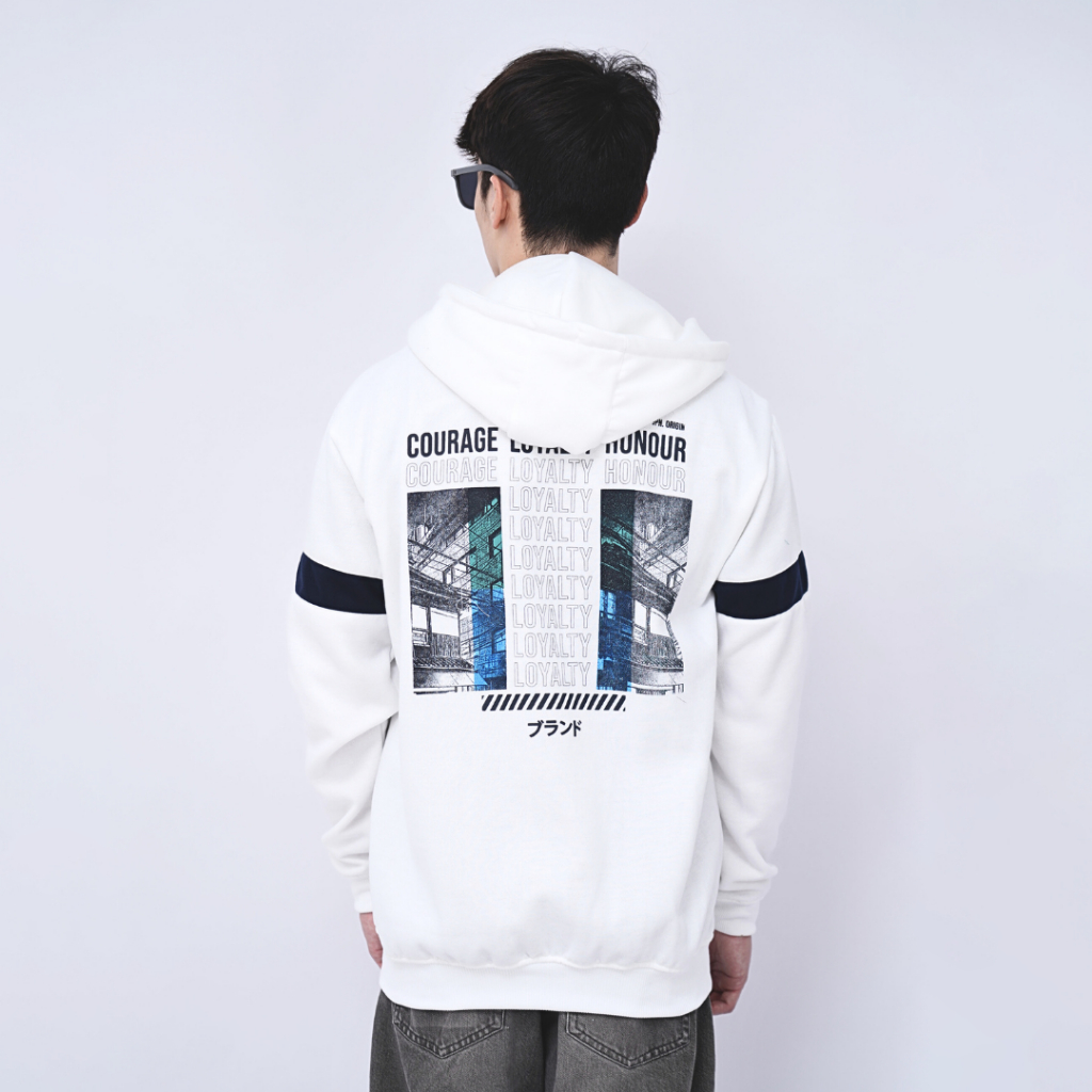 Ryusei Jaket Pria Loyalty CMB White