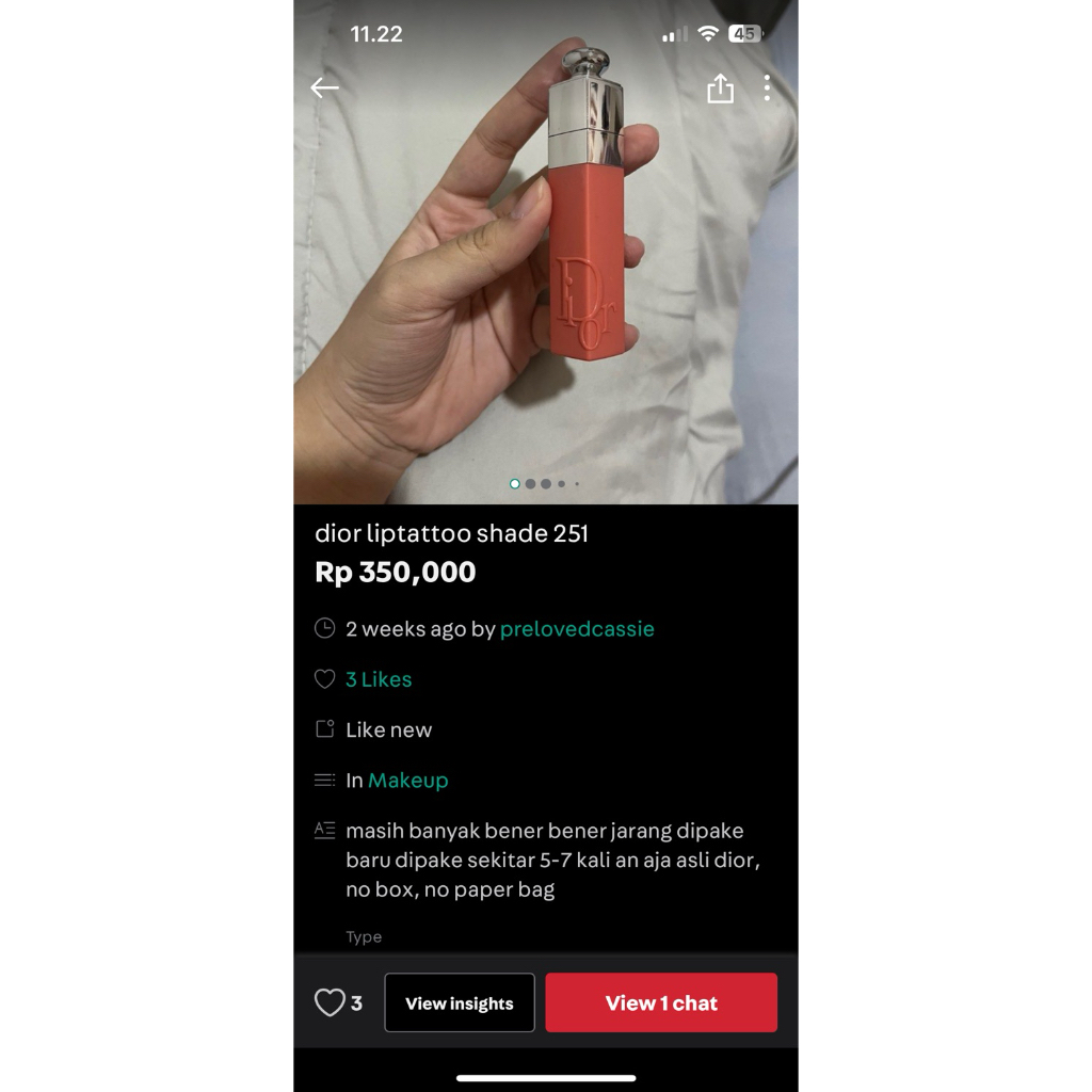 dior lip tattoo carousel