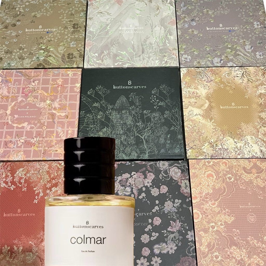 Parfum buttonscarves preloved buttonscarves