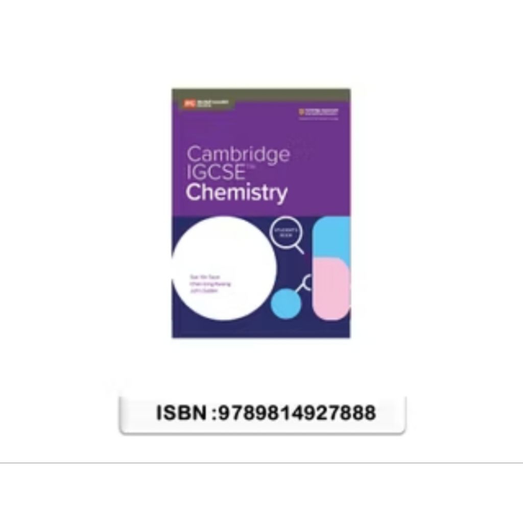 

marshall Cavendish Cambridge IGCSE Chemistry Student's Book original new