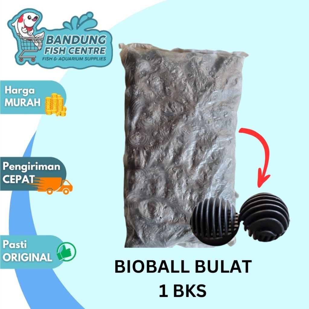 Media Filter Bioball 1pak isi 200 pcs