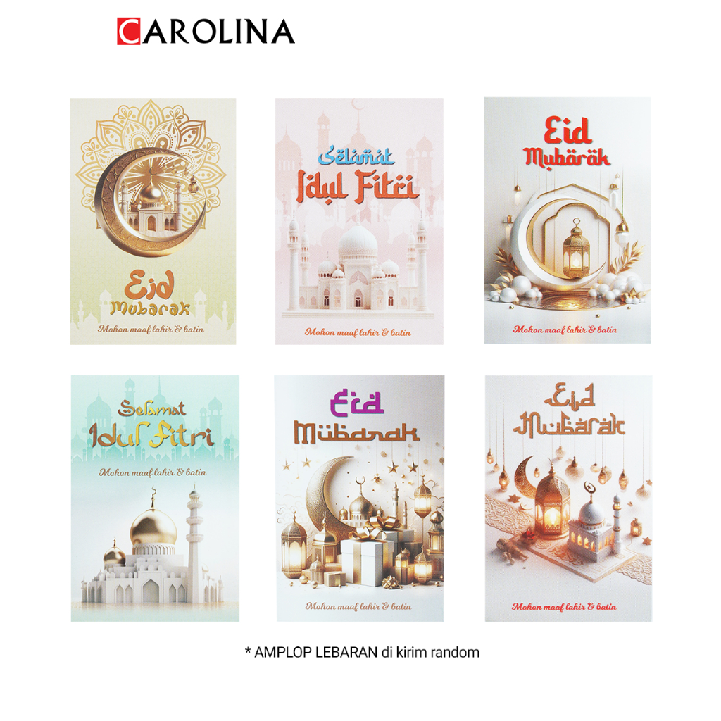 

Free Gift AMPLOP LEBARAN Jam Tangan Carolina