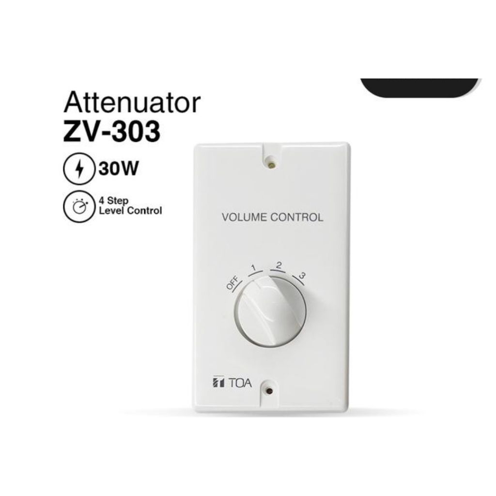 TOA ZV-303 Attenuator 30W