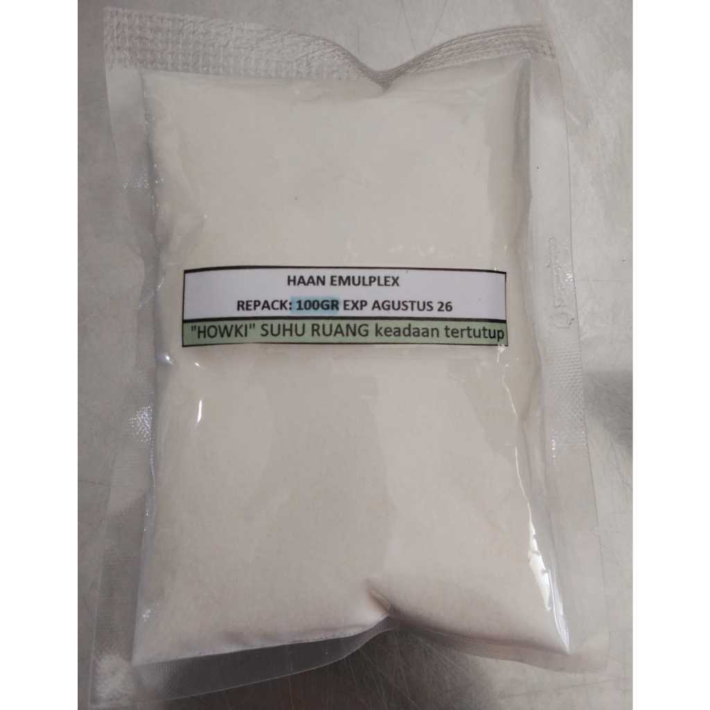 

Haan Emulplex Repack 100gr/Emulplex Perenyah Kue Kering