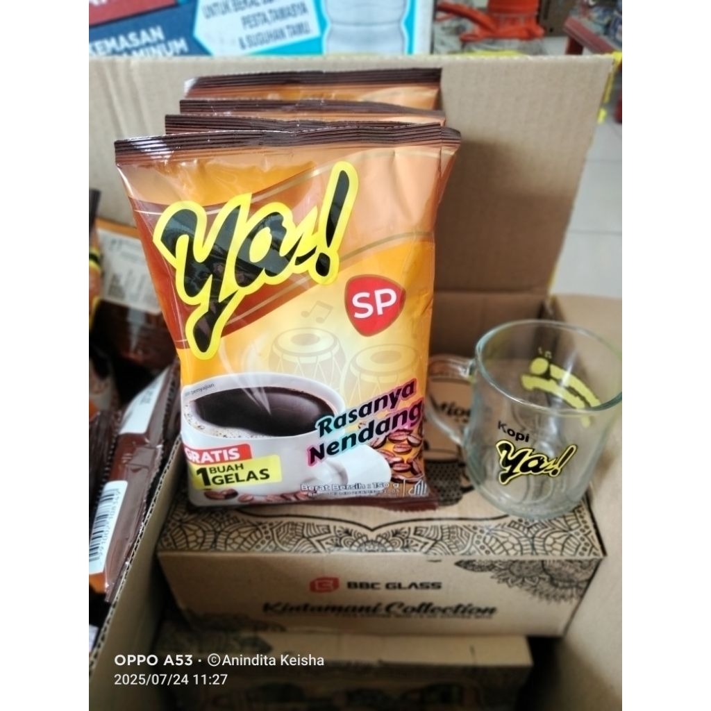 

KOPI YA SP 158 GRAM GRATIS GELAS KACA