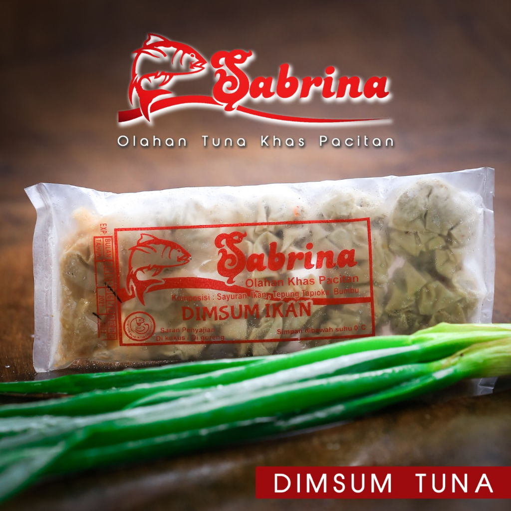 

SABRINA DIMSUM Ikan Tuna Frozen isi 8pcs - Oleh Oleh KHAS PACITAN - Kheiza Frozen