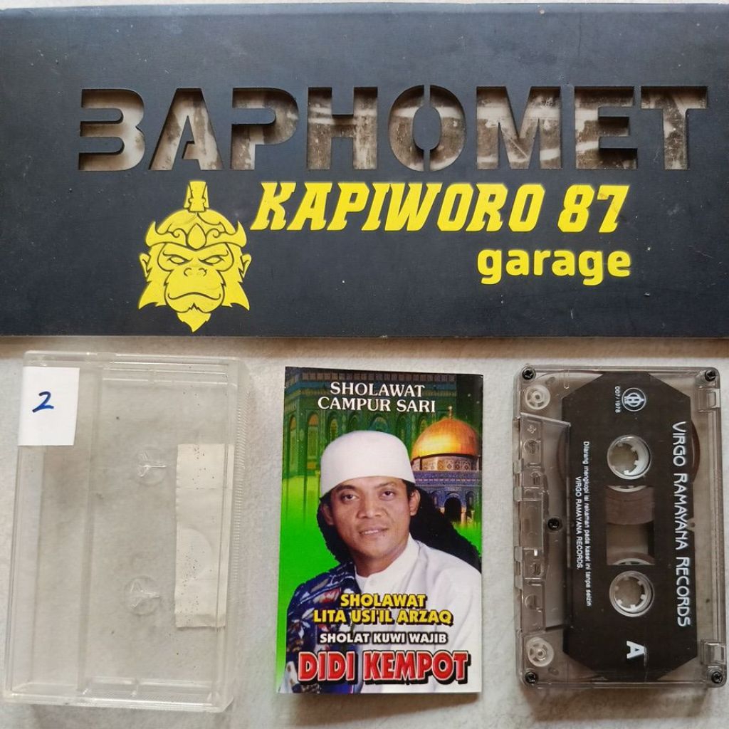 kaset pita,,DIDI KEMPOT,, SHOLAWAT CAMPUR SARI