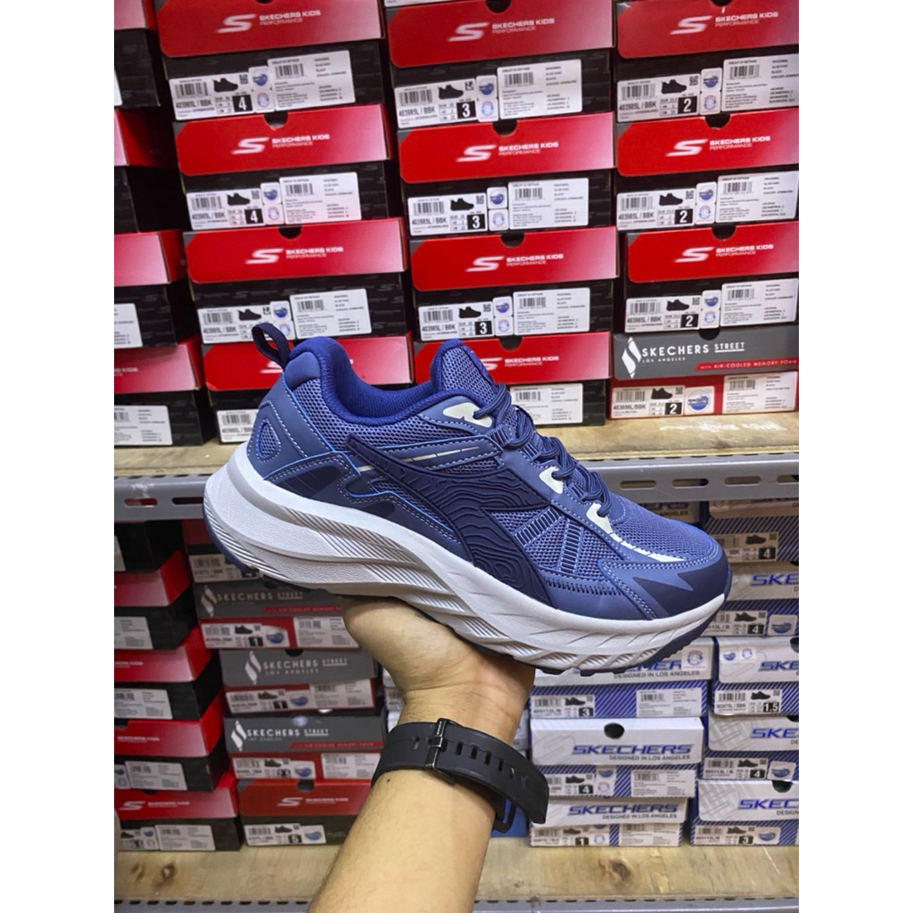 Sneakers pria sepatu Diadora original /Diadora porre mens sneakers shoes-Blue