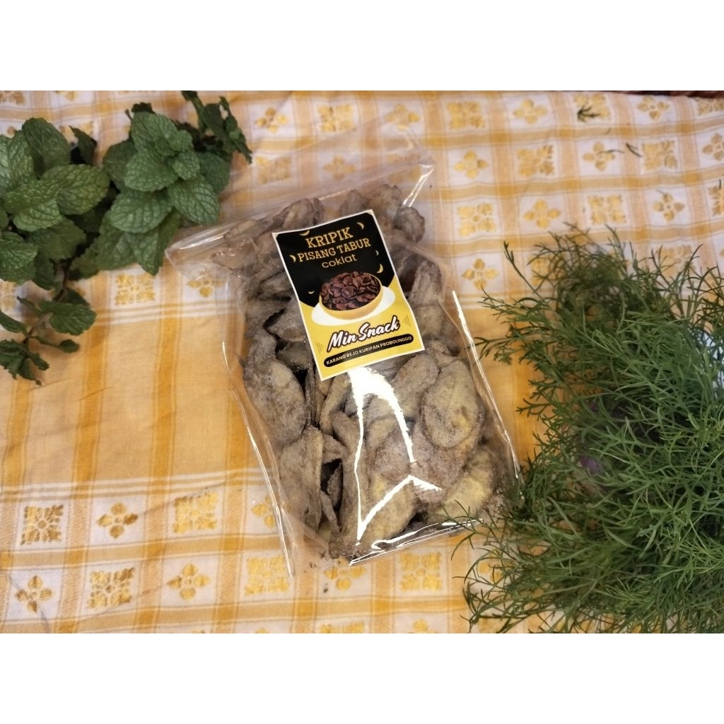 

keripik pisang coklat tabur