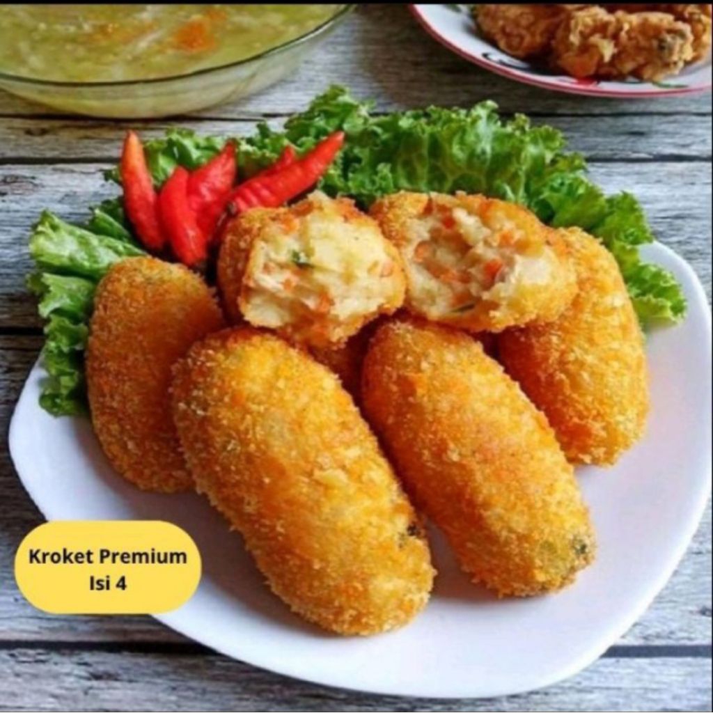 

Kroket Kentang Jumbo 1 Box isi 4 Pcs