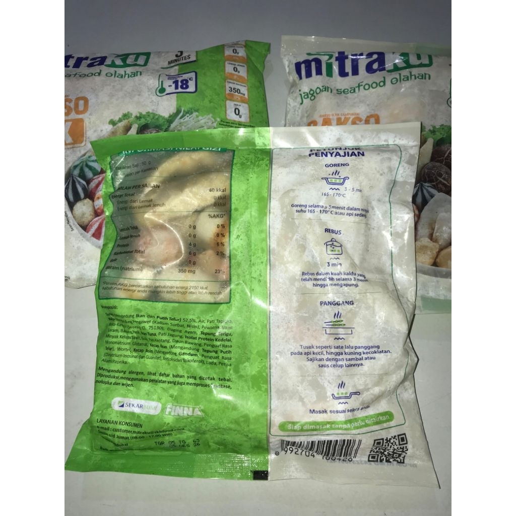 

Bakso Mix Mitraku 500gram