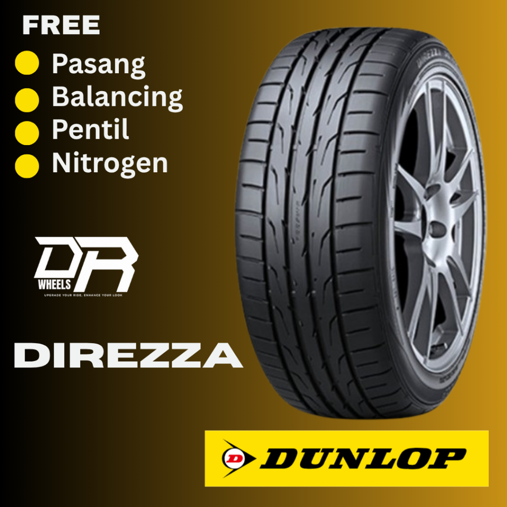 Ban mobil ukuran 225 50 r18 dunlop di rezza untuk hrv,xpander dll