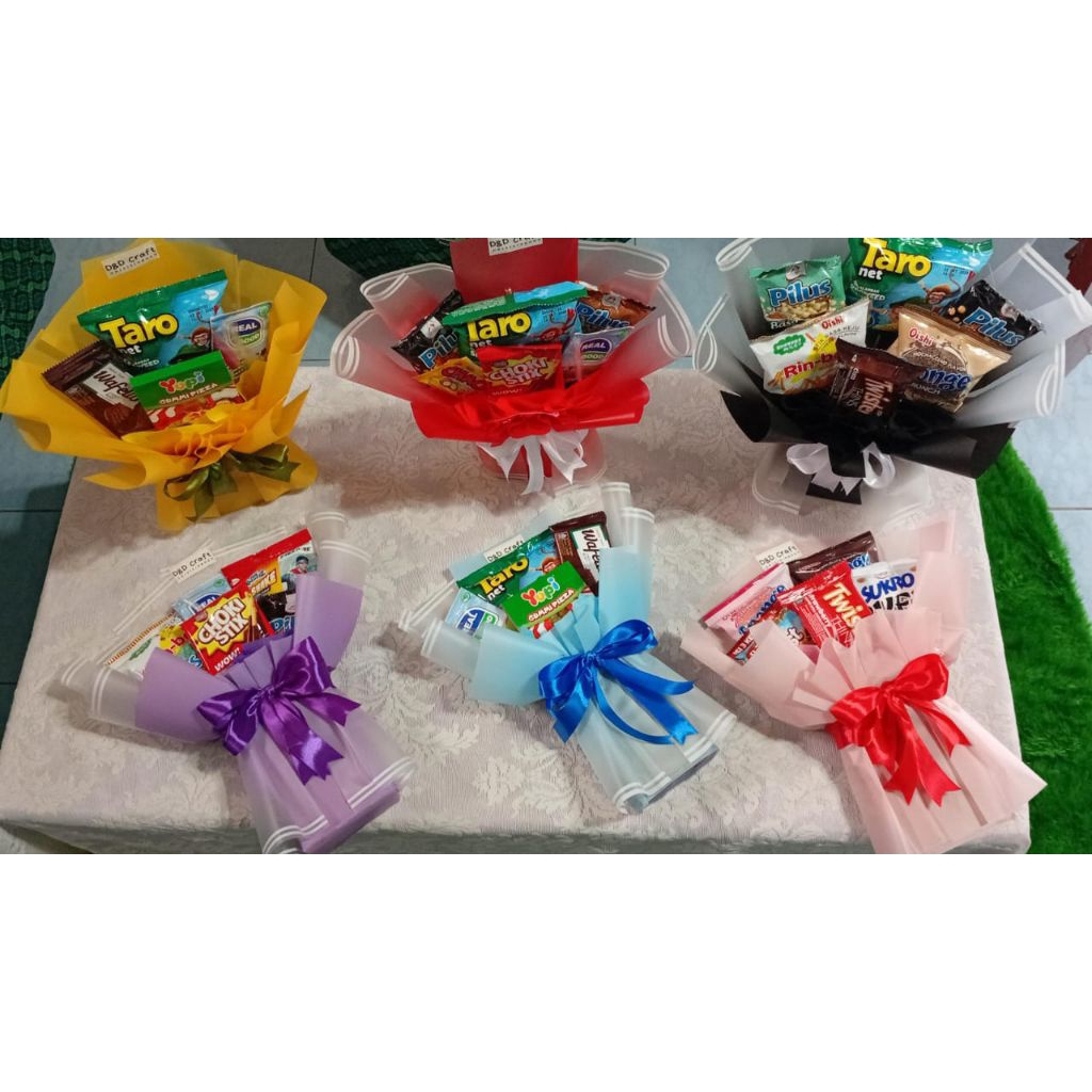 

Bouquet / Buket snack murah