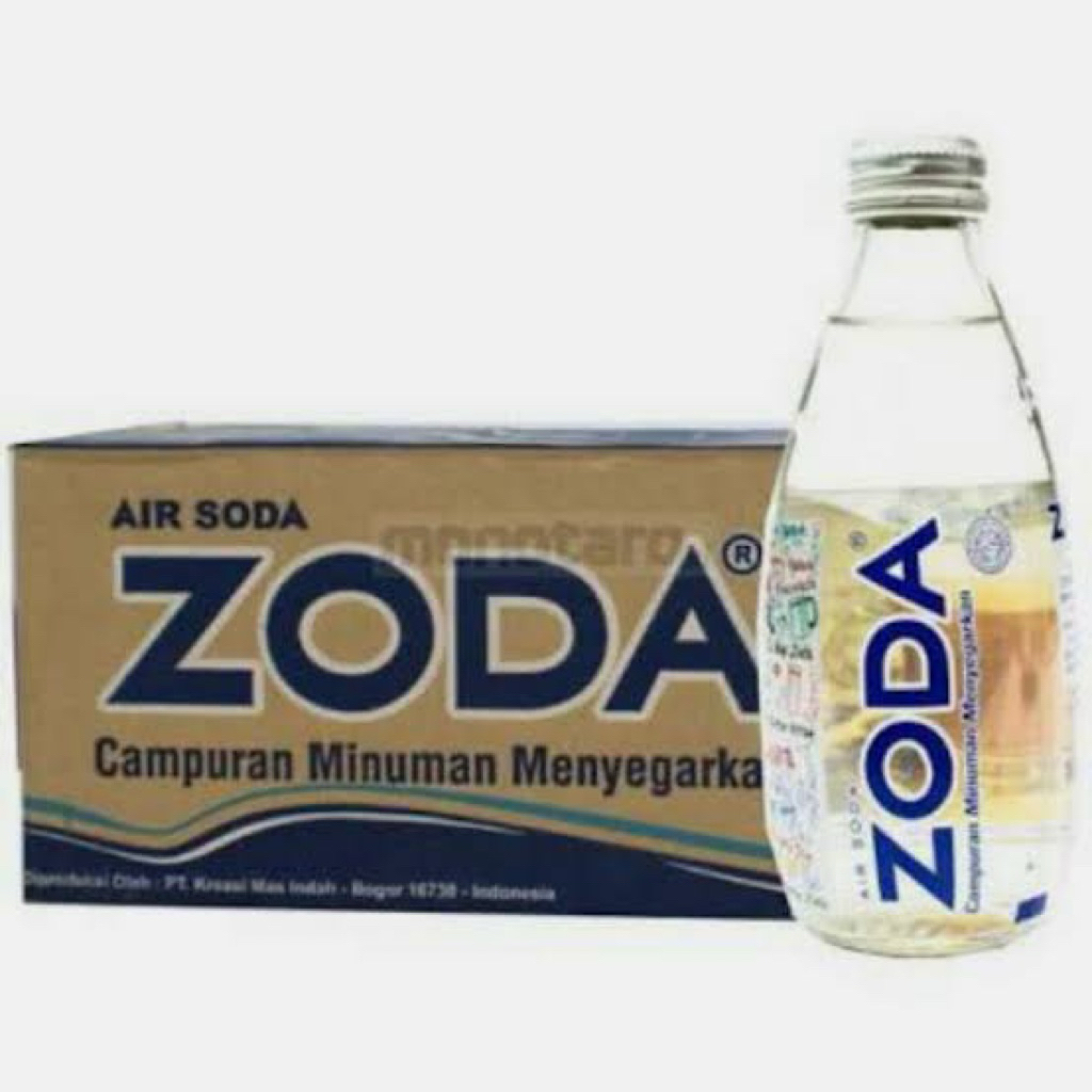 

ZODA AIR SODA 250 ML DUS ISI 24 BOTOL