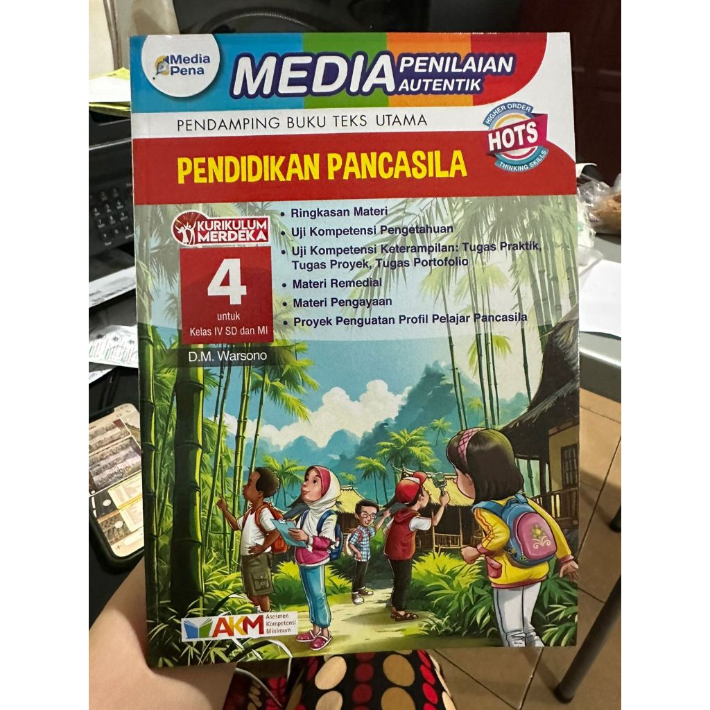 MEDIAPENA PENILAIAN AUTENTIK PENDIDIKAN PANCASILA KELAS 4 SD MI KURIKULUM MERDEKA