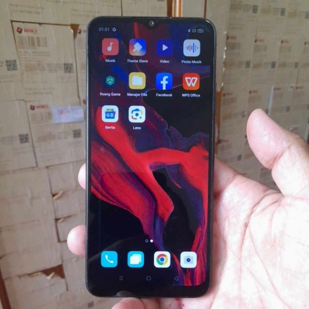 Hp Oppo A15s ram 6/128 GB model cph2179 Second Original Normal siap pakai