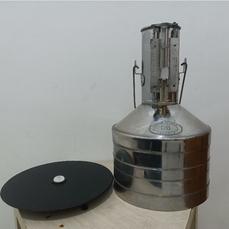 BEJANA UKUR 10 LITER DAN 5 LITER MERK DB SPBU PERTAMINA