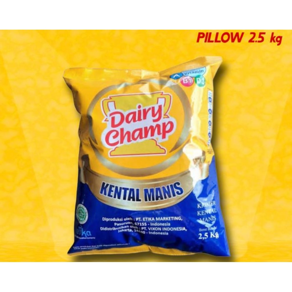 

Susu Dairy Champ 2,5 kg pillow