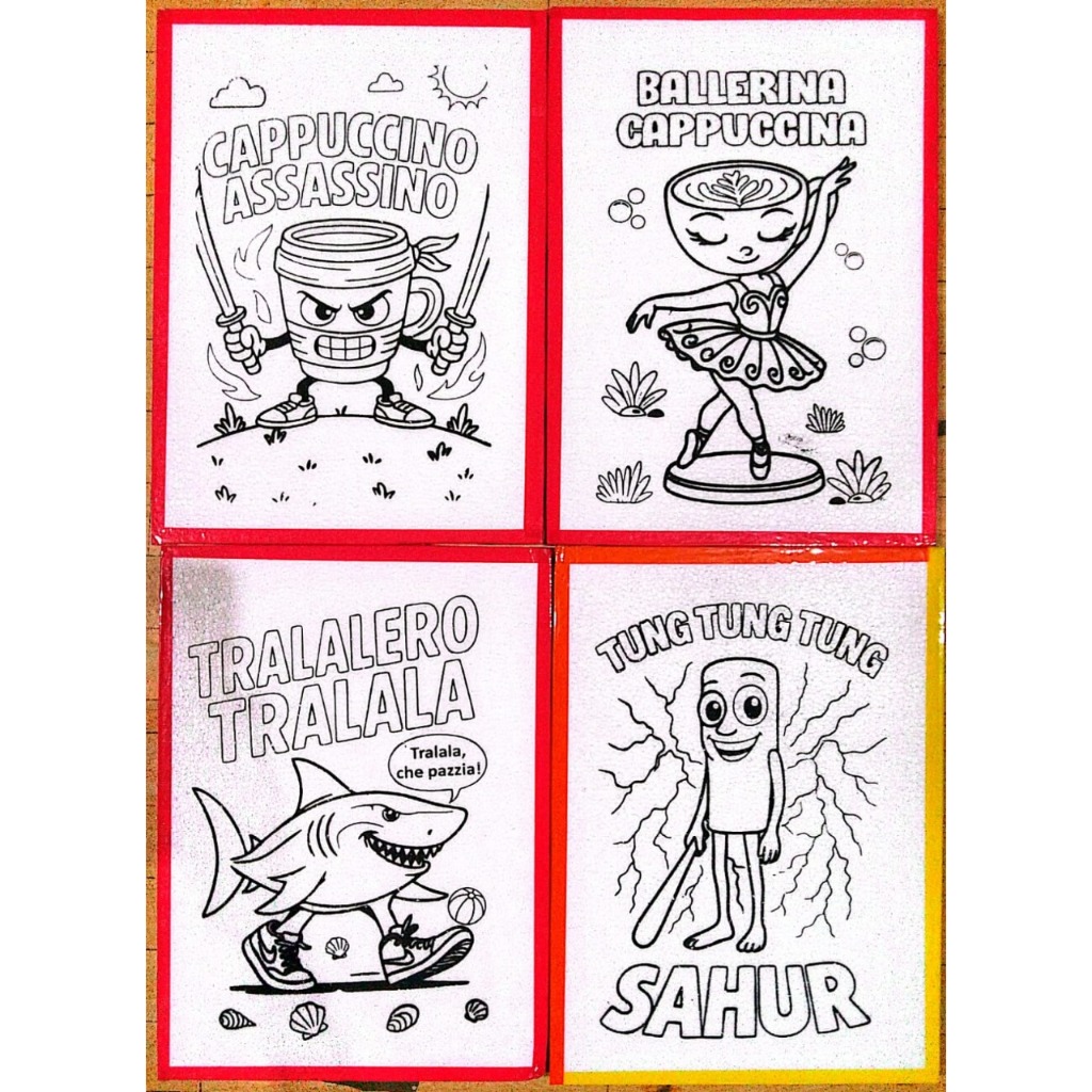 

(Harga Per PCS) Styrofoam Mewarnai 30x40 Cm Anak