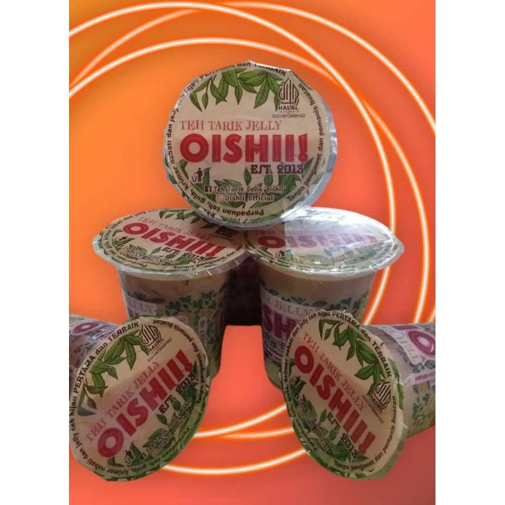 

Oishi Teh Tarik Jelly Cup 330ml