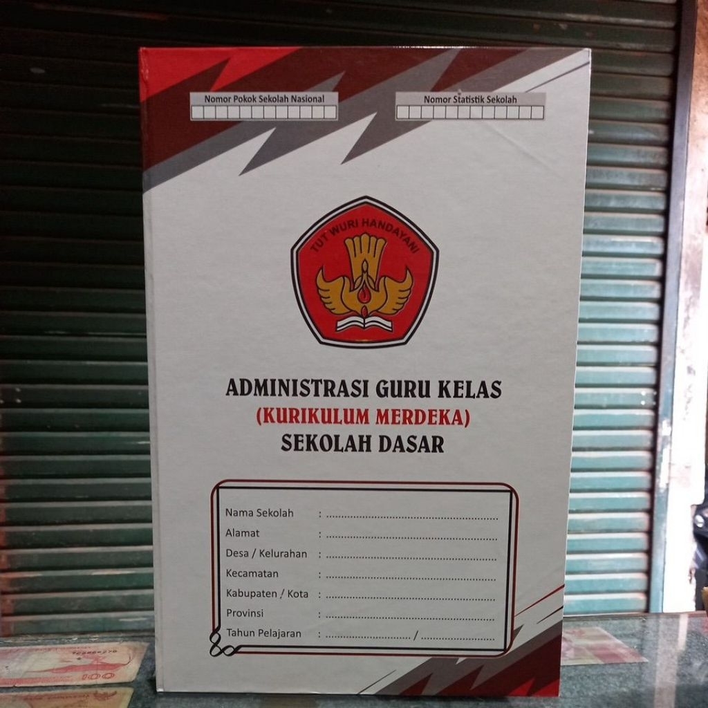 buku administrasi guru kelas kurikulum merdeka sd