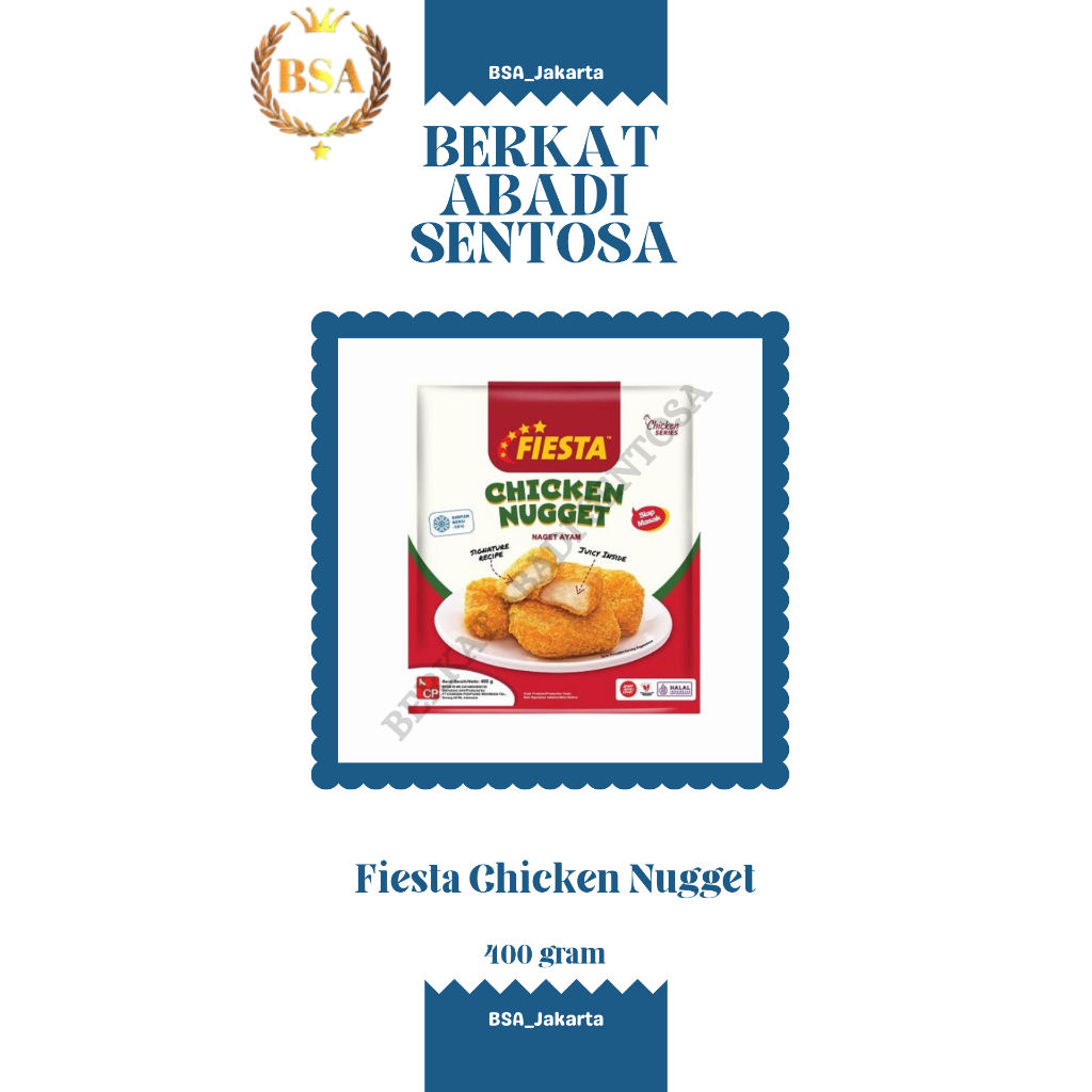 

Fiesta Chicken Nugget (400 gr)