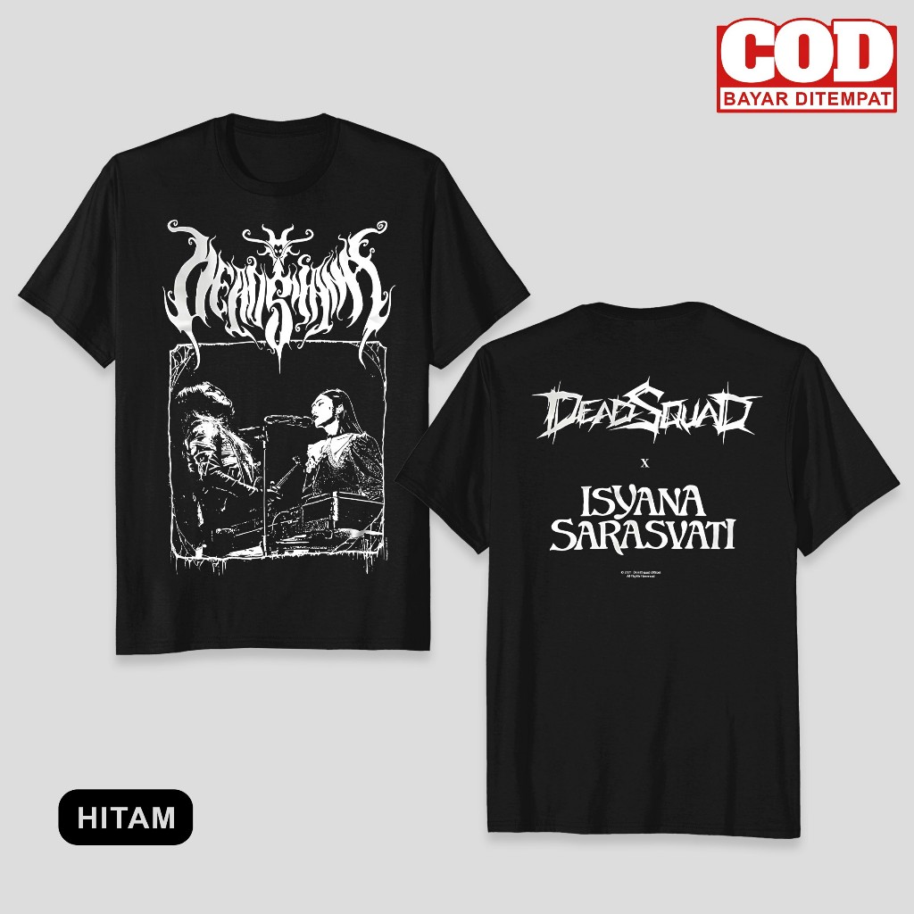 T-shirt Deadsquad X Isyana | Kaos Band